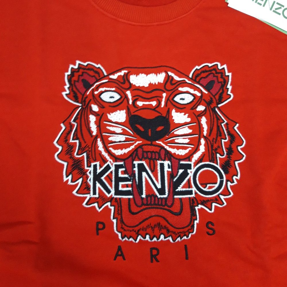 Kenzo Men Red Sweatshirt "XL"